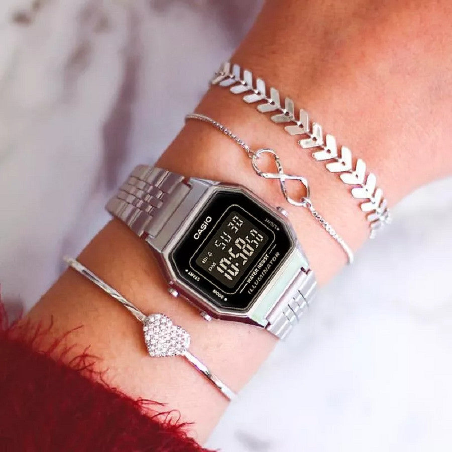 CASIO LA680WA-1BDF Vintage Women Watch