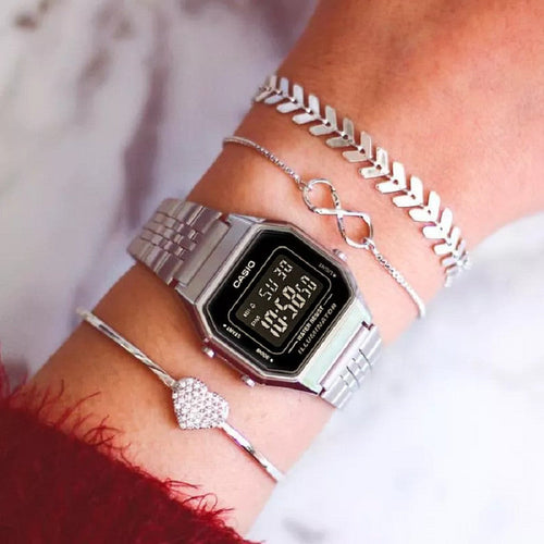 CASIO LA680WA-1BDF Vintage Women Watch