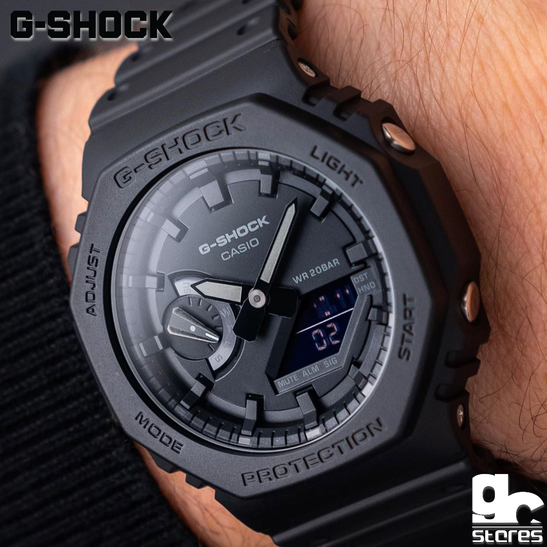 G-SHOCK GA-2100-1A1DR Octagonal Bezel