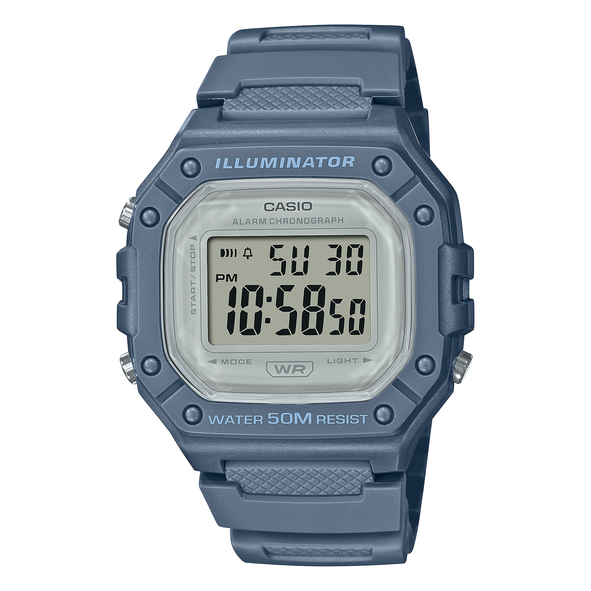CASIO W-218HC-2AVDF Unisex Watch