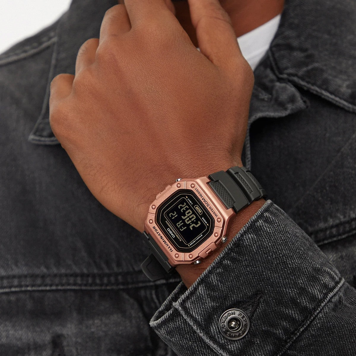 CASIO W-218HM-5BVDF Men Watch