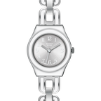 SWATCH YSS254G White Chain Women's Watch