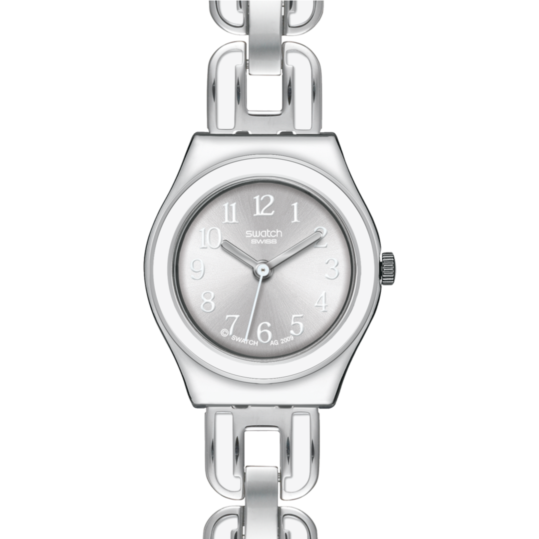 SWATCH YSS254G White Chain Women's Watch