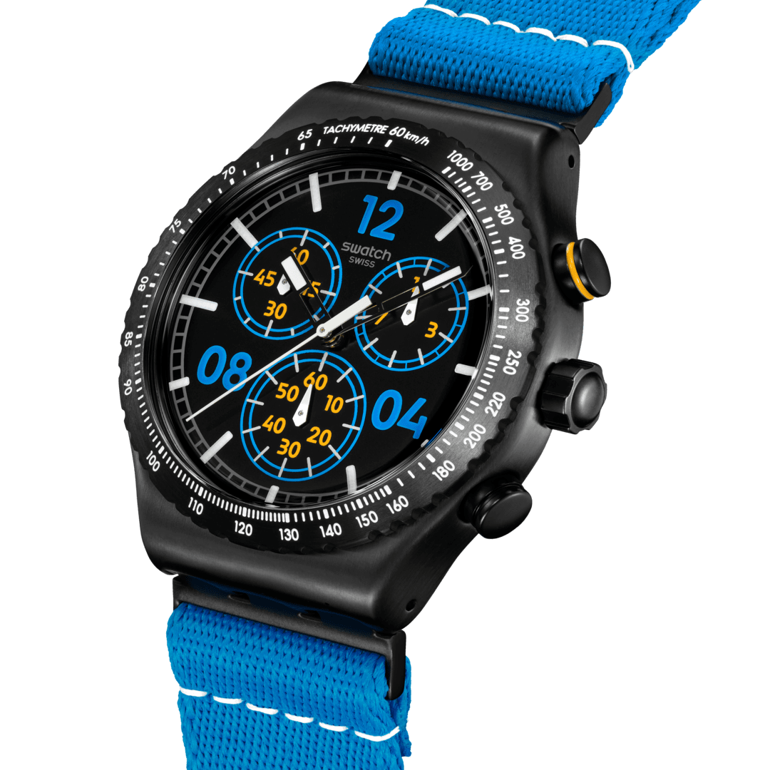 SWATCH YVB100 Moments In Blue Men's Watch