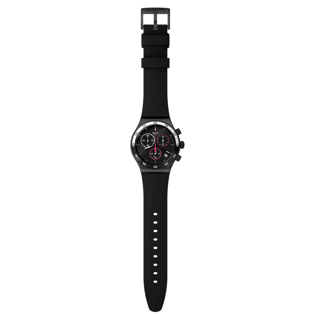 SWATCH YVB413 Magenta At Night
