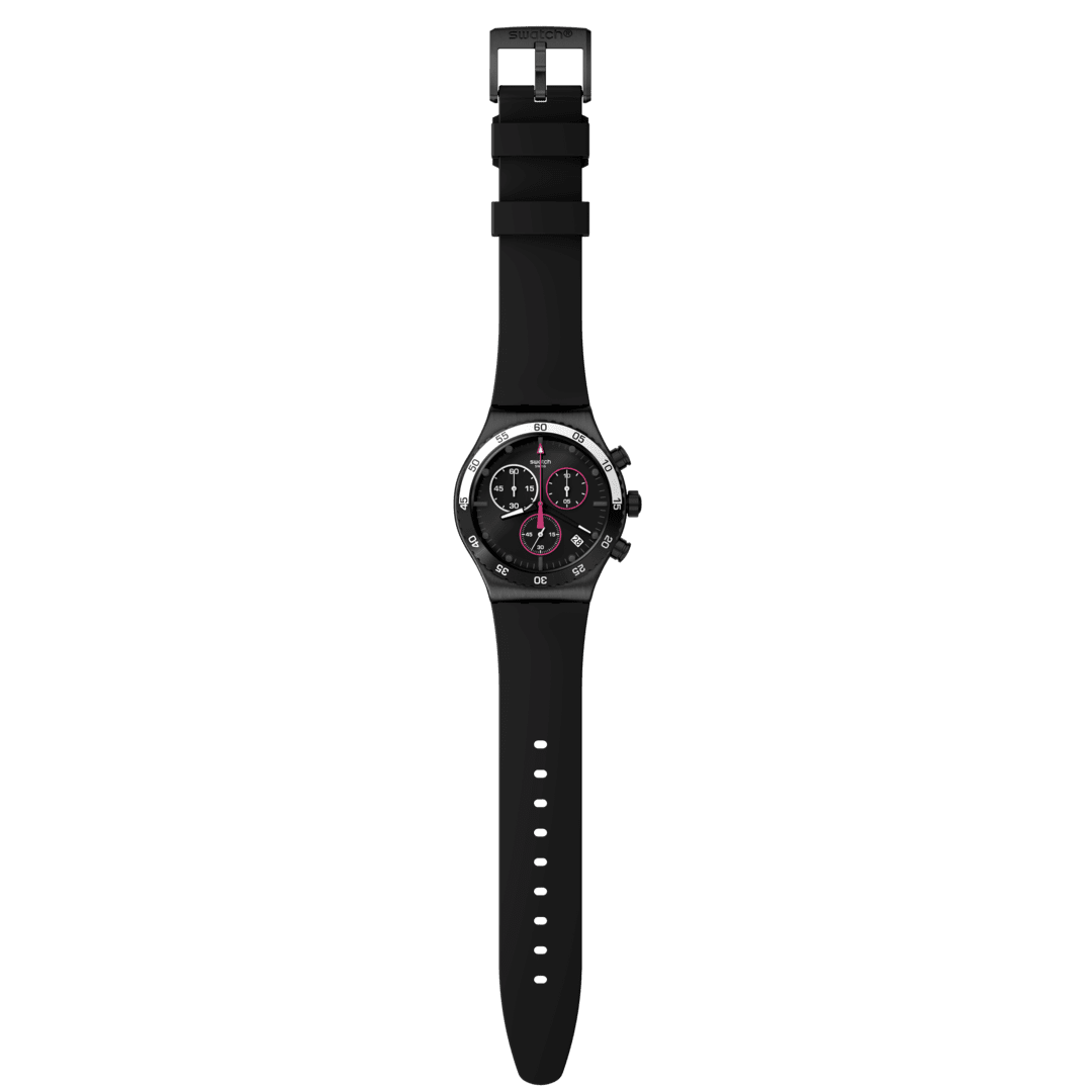 SWATCH YVB413 Magenta At Night