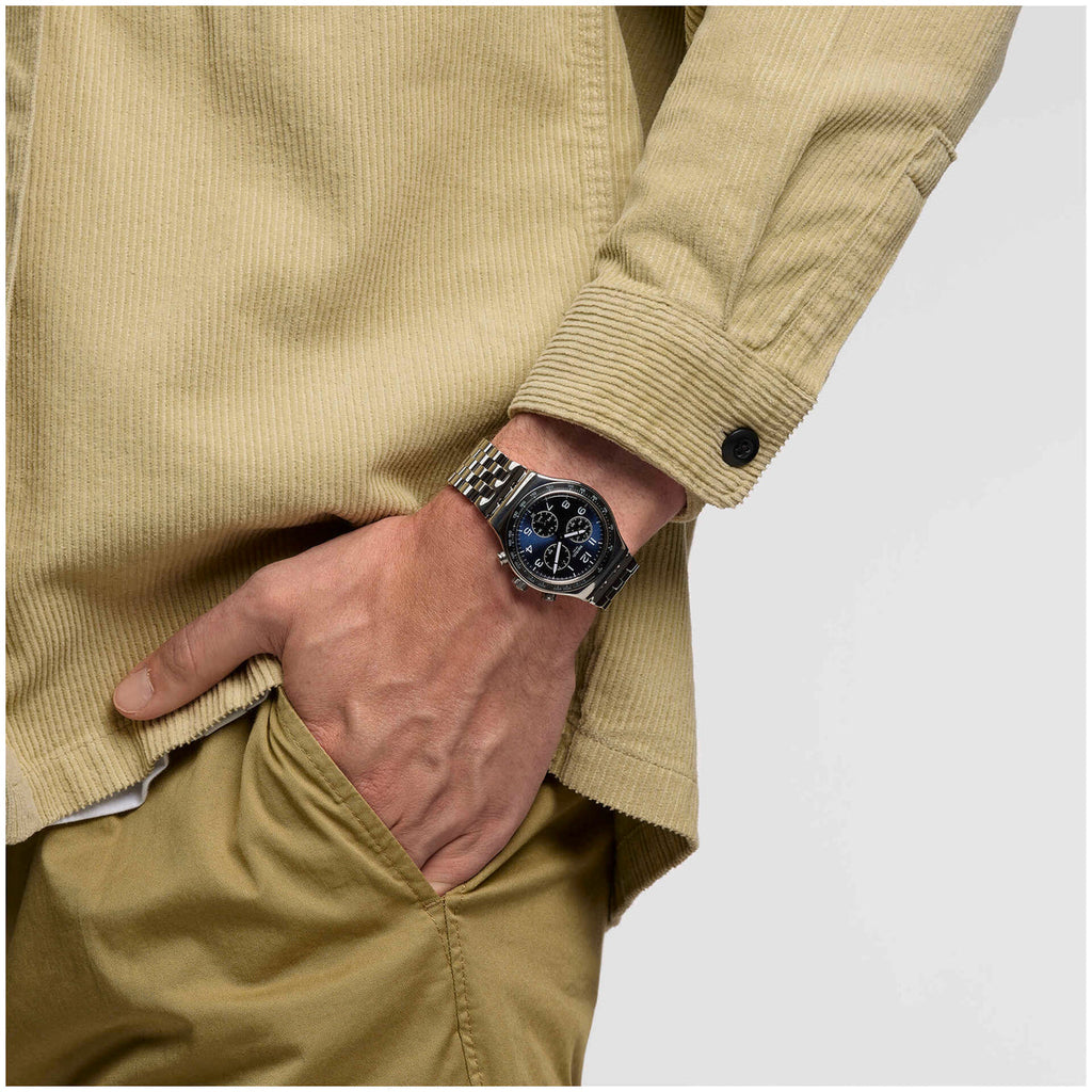 SWATCH YVS423G Boxengasse Men's Watch