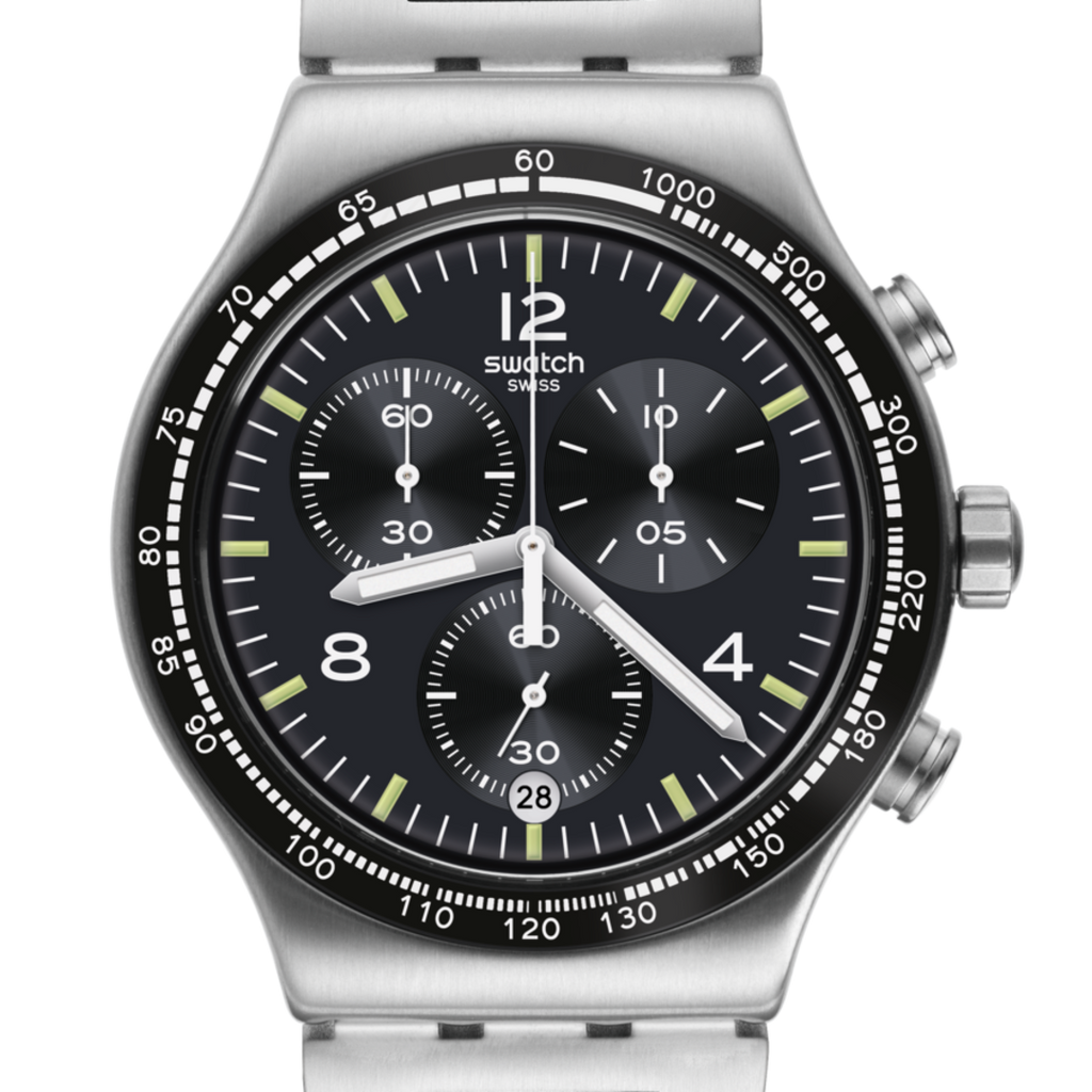 SWATCH YVS444G Night Flight Men's Watch