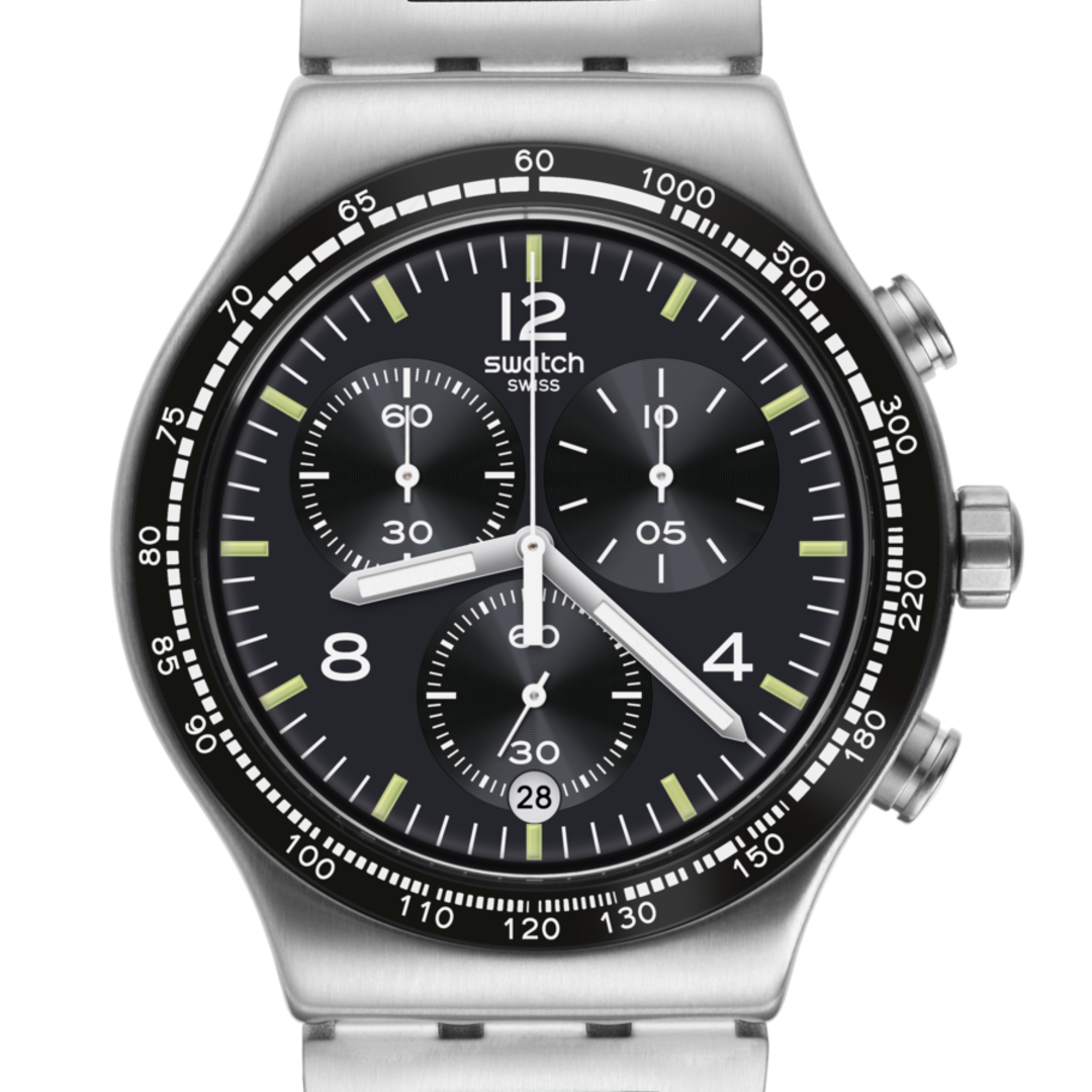 SWATCH YVS444G Night Flight Men's Watch