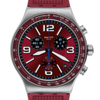 SWATCH YVS464 Wine Grid Men's Watch