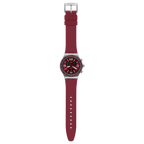SWATCH YVS464 Wine Grid Men's Watch