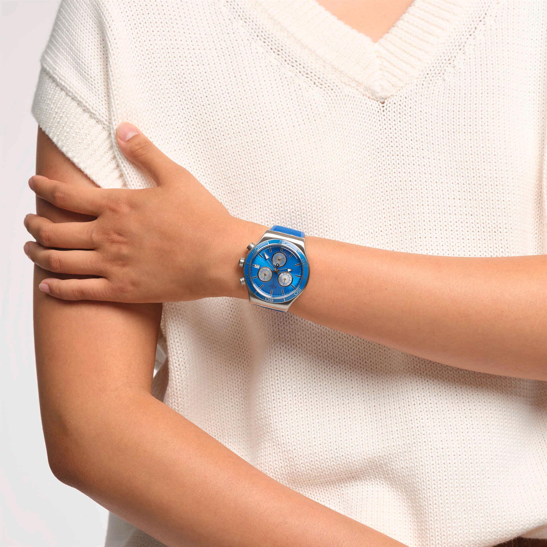 SWATCH YVS485 Blue Is All Men's Watch