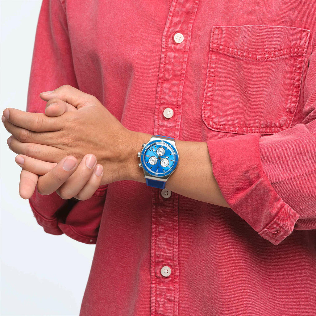 SWATCH YVS485 Blue Is All Men's Watch