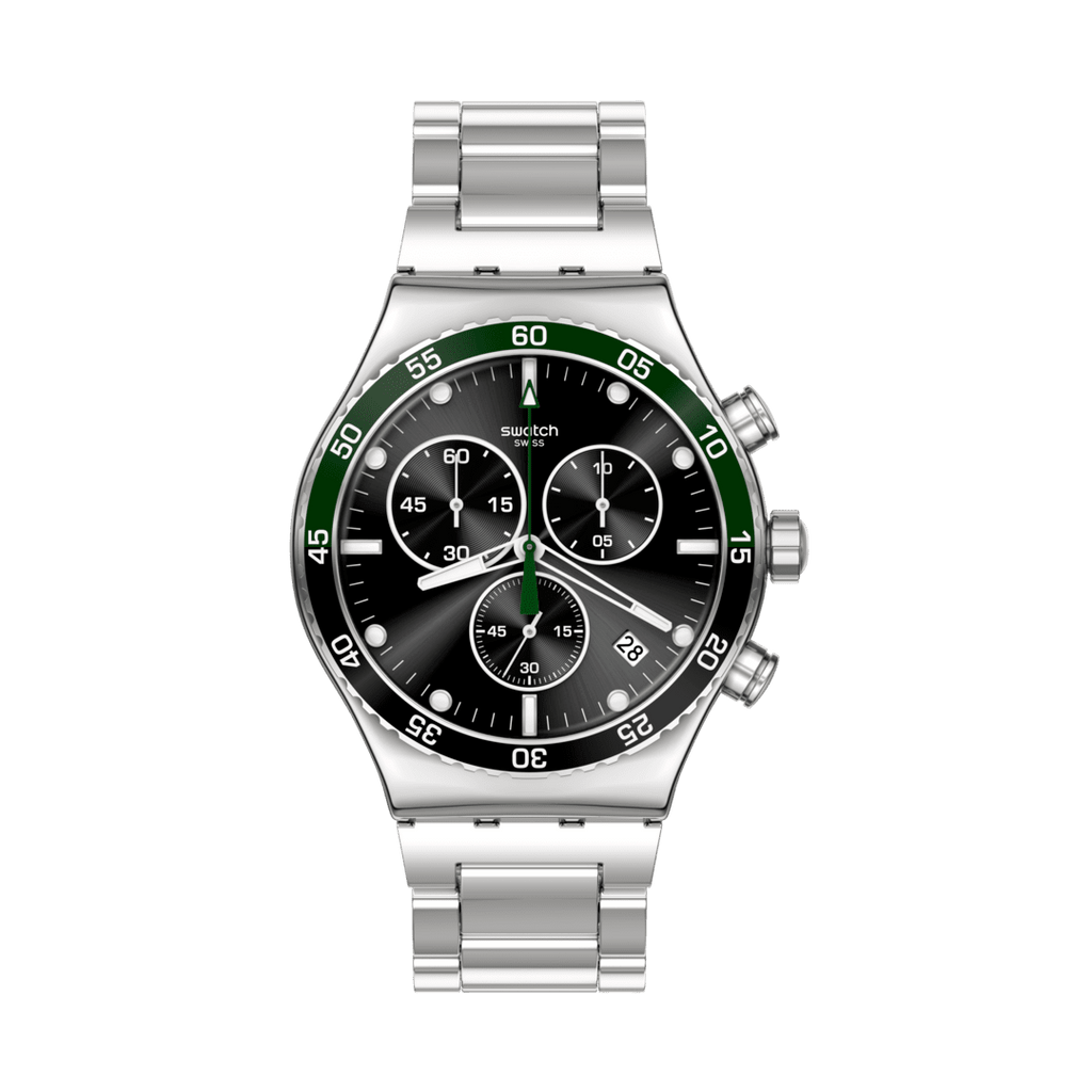 SWATCH YVS506G Dark Green Irony