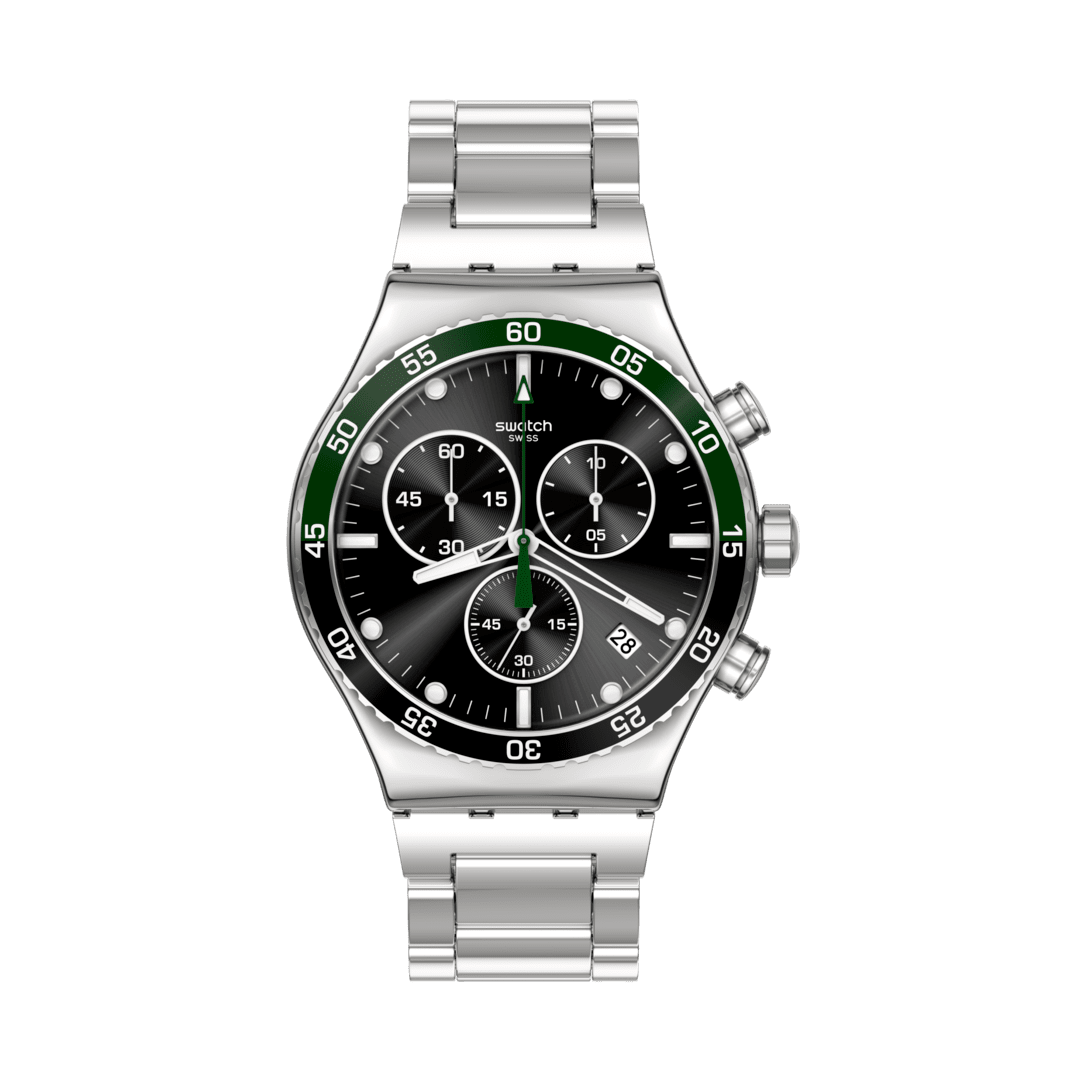 SWATCH YVS506G Dark Green Irony