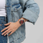 SWATCH YVS529 Tangerine Tiger Unisex Watch