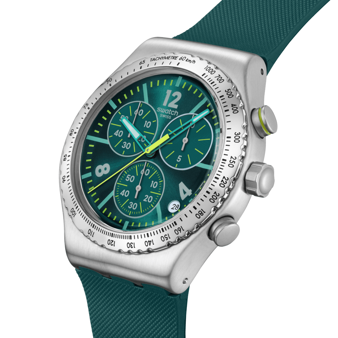 SWATCH YVS535 Greenshift Glow