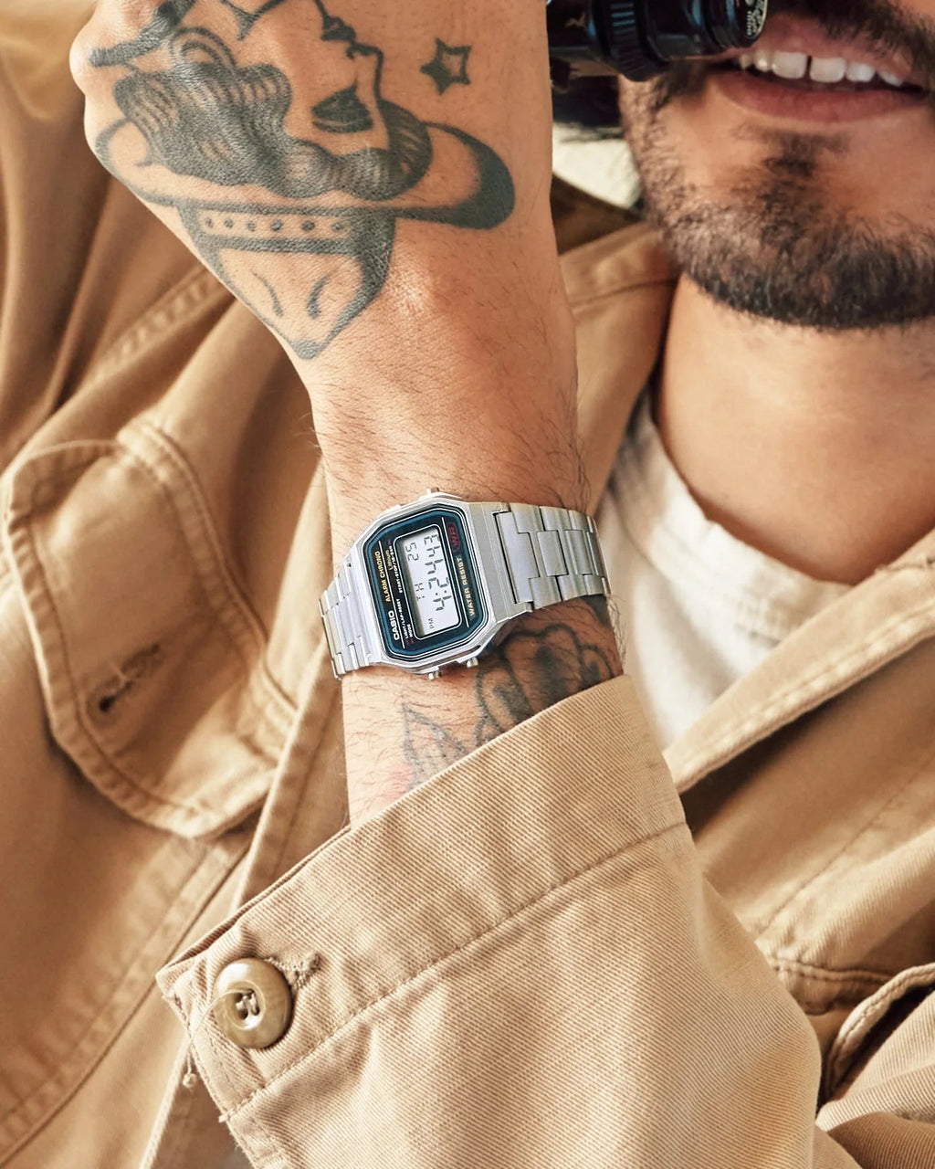 CASIO A158WA-1DF Vintage Unisex Watch