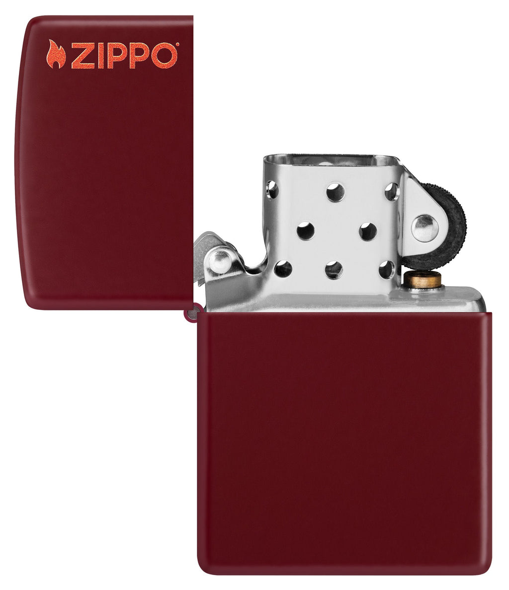 Classic Merlot Zippo Logo 46021ZL