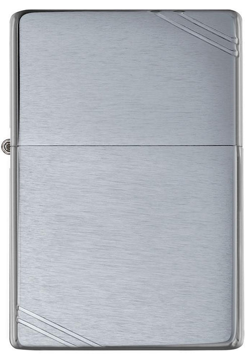 Brushed Chrome Vintage with Slashes - 230