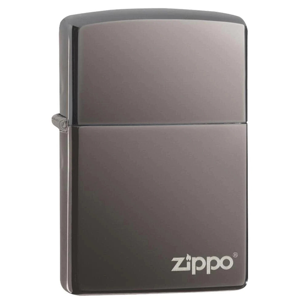 Classic Black Ice Zippo Logo - 150ZL
