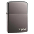 Classic Black Ice Zippo Logo - 150ZL