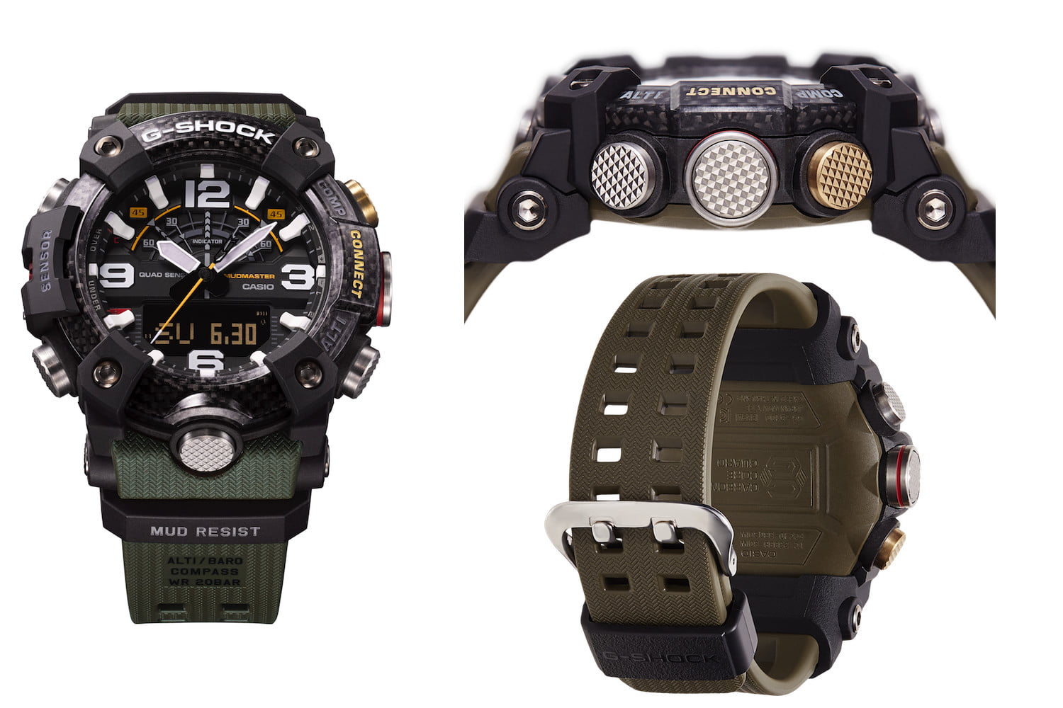 G-SHOCK GG-B100-1A3DR MASTER OF G Bluetooth
