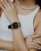 G-SHOCK GM-S5600-1DR Metal-Covered Women