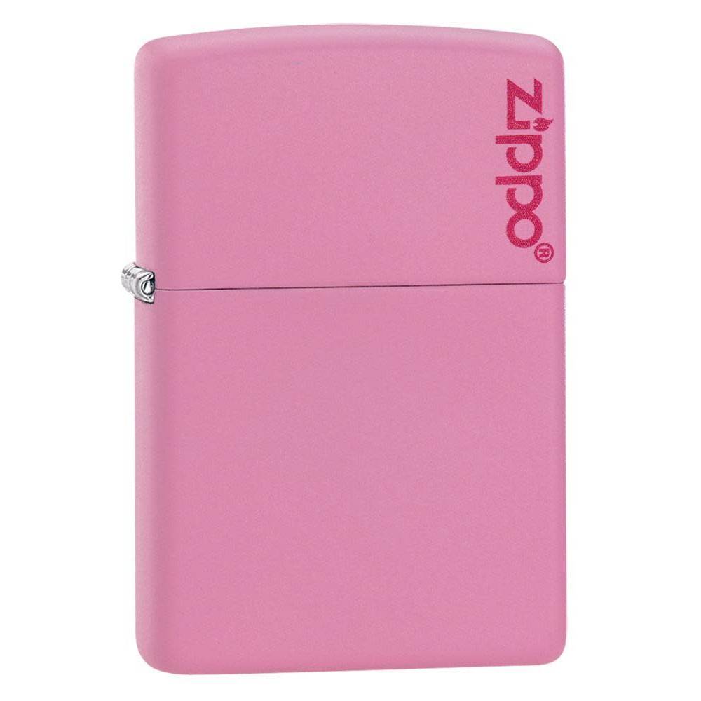 Classic Pink Matte Zippo Logo - 238ZL