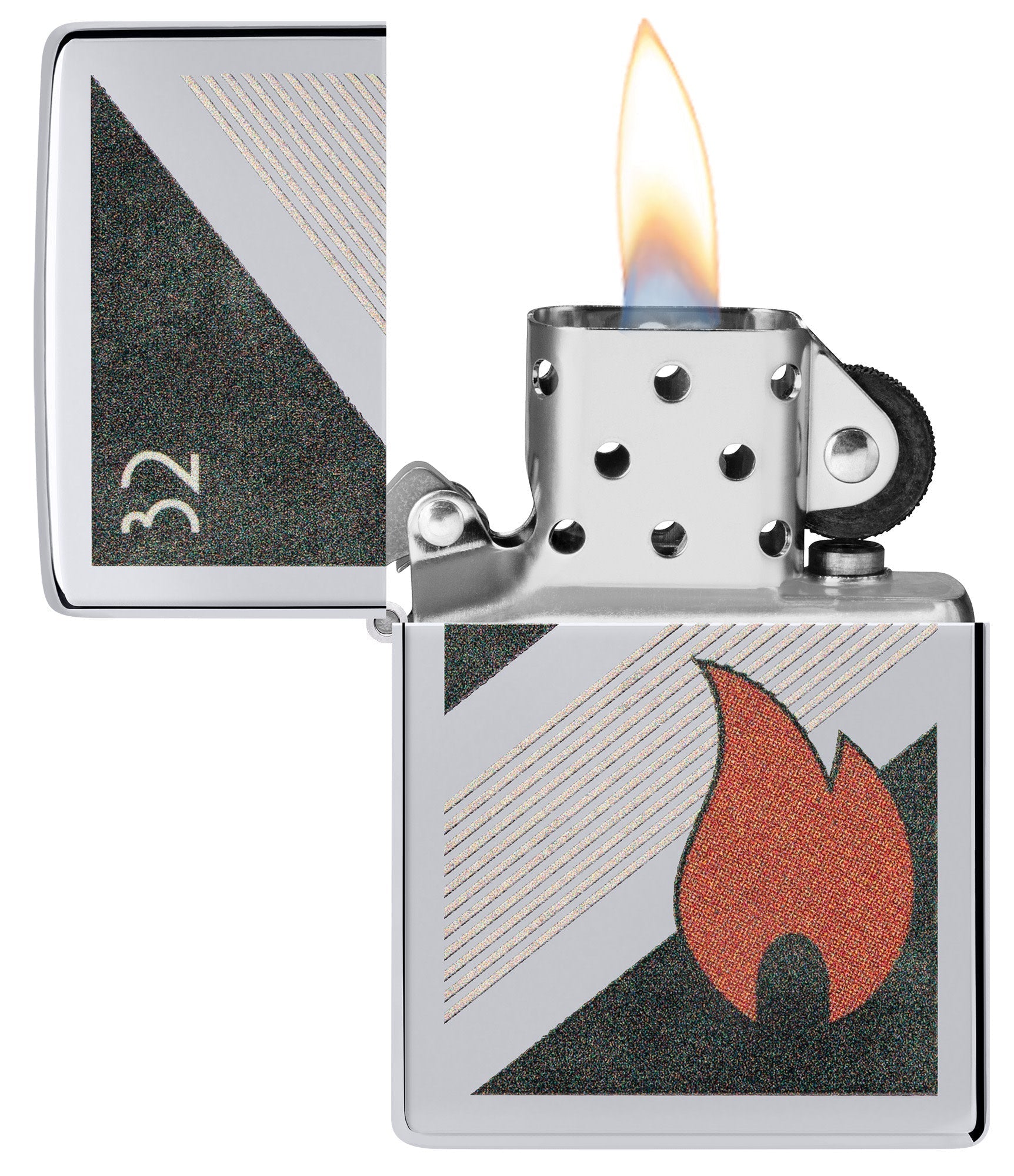 Zippo 32 Flame Design 48623