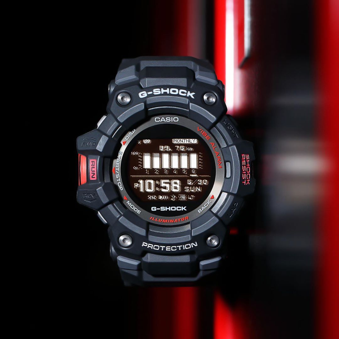 G-SHOCK GBD-100-1DR G-SQUAD Bluetooth