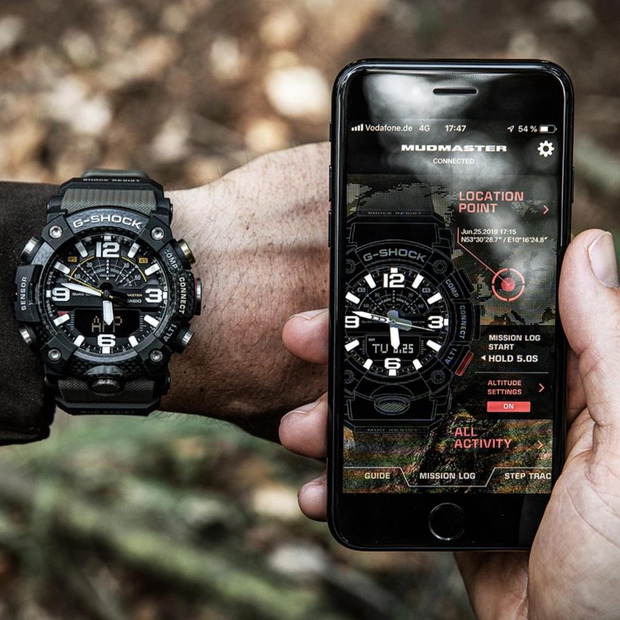 G-SHOCK GG-B100-1A3DR MASTER OF G Bluetooth