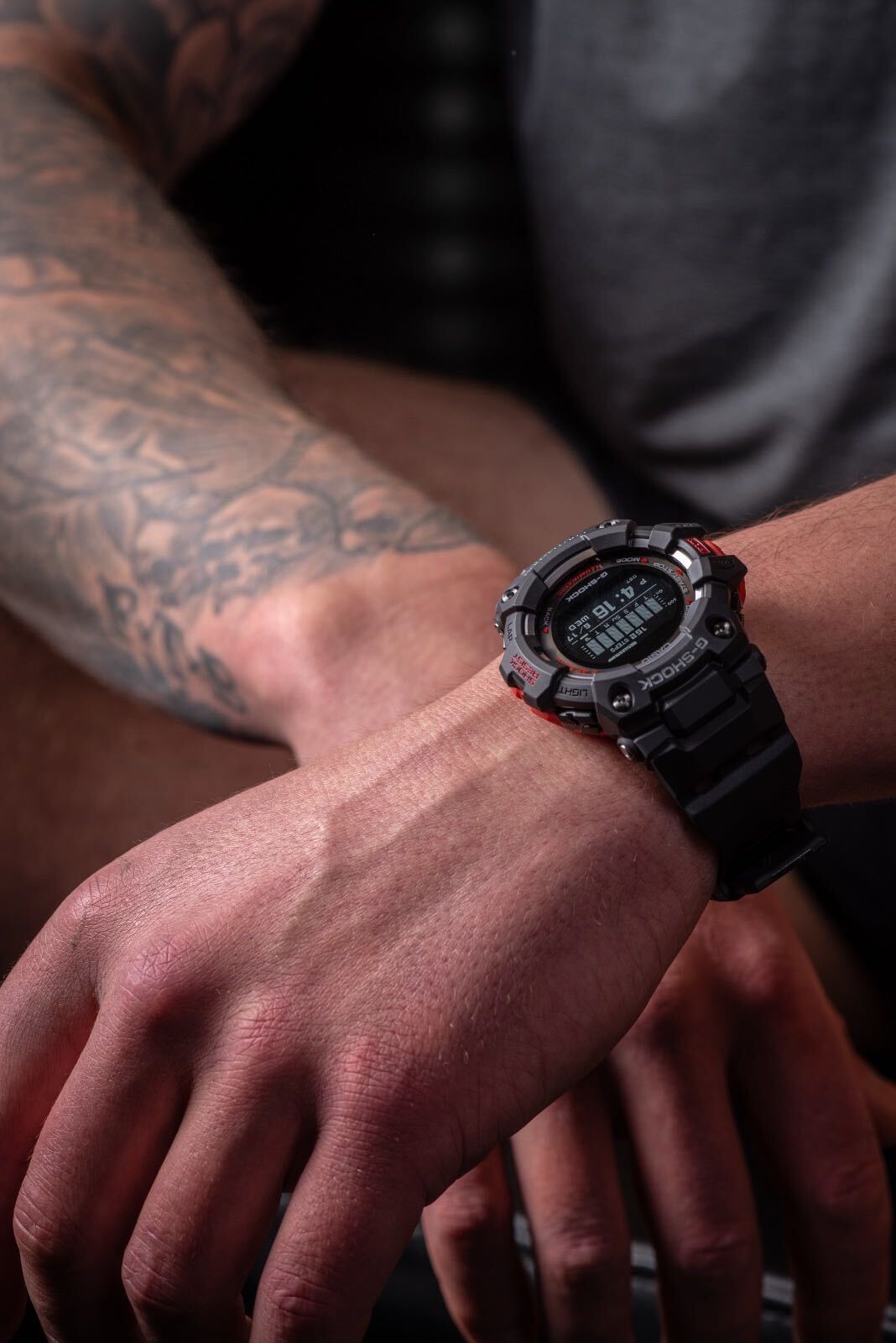 G-SHOCK GBD-100-1DR G-SQUAD Bluetooth
