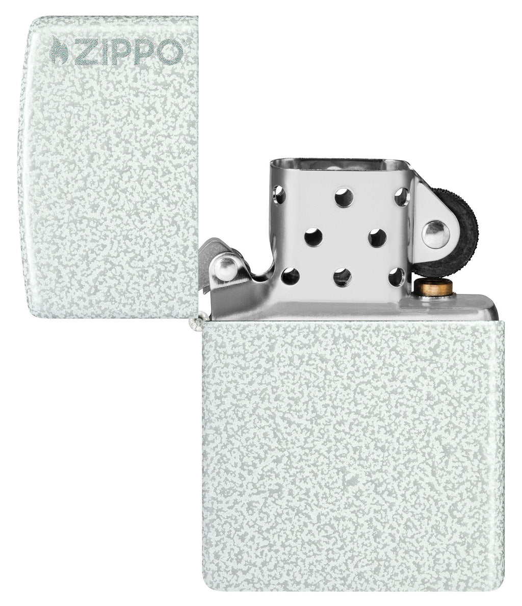 Classic Glacier Zippo Logo 46020ZL