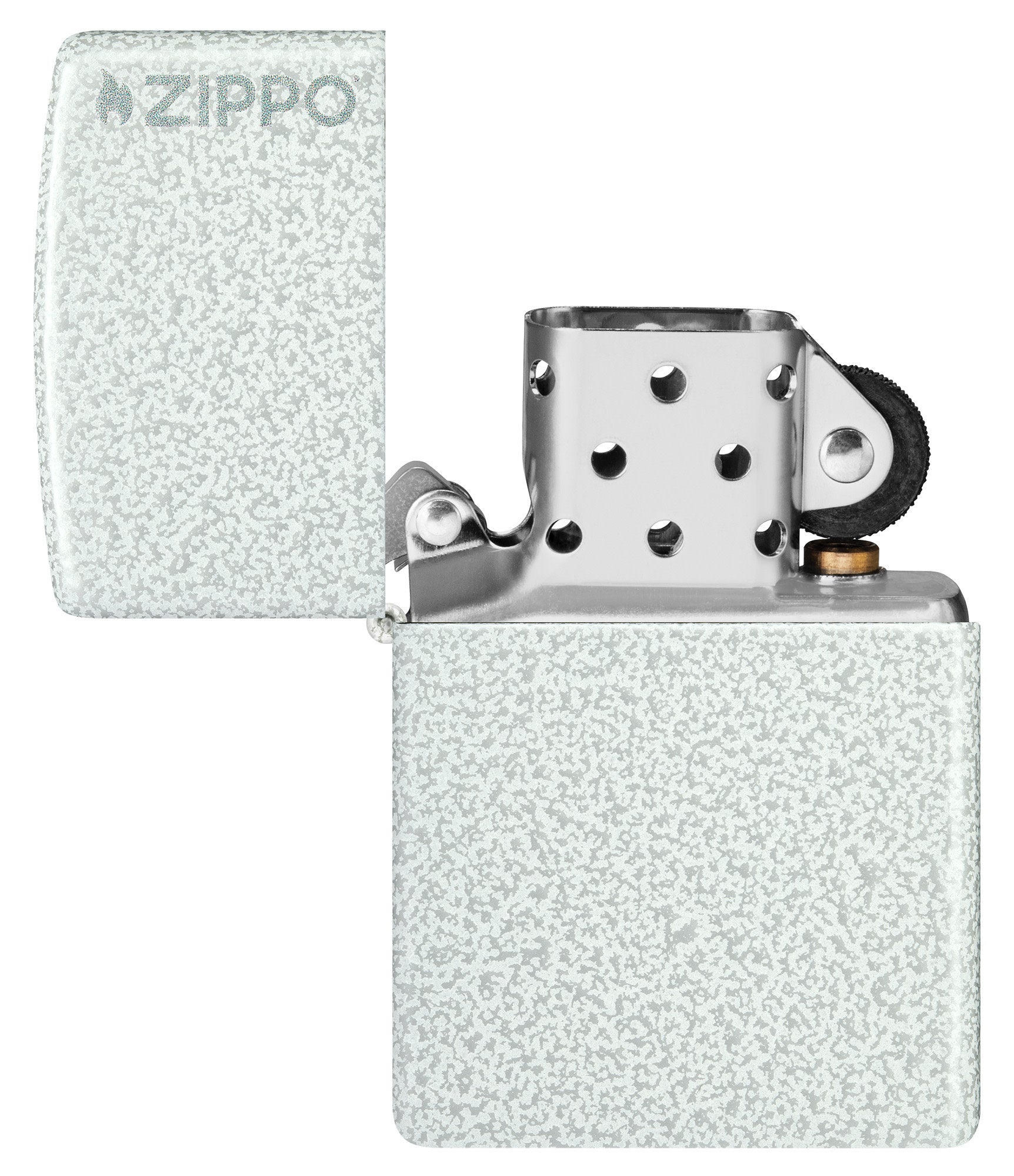 Classic Glacier Zippo Logo 46020ZL