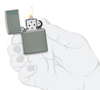 Classic Sage Zippo Logo - 49843ZL