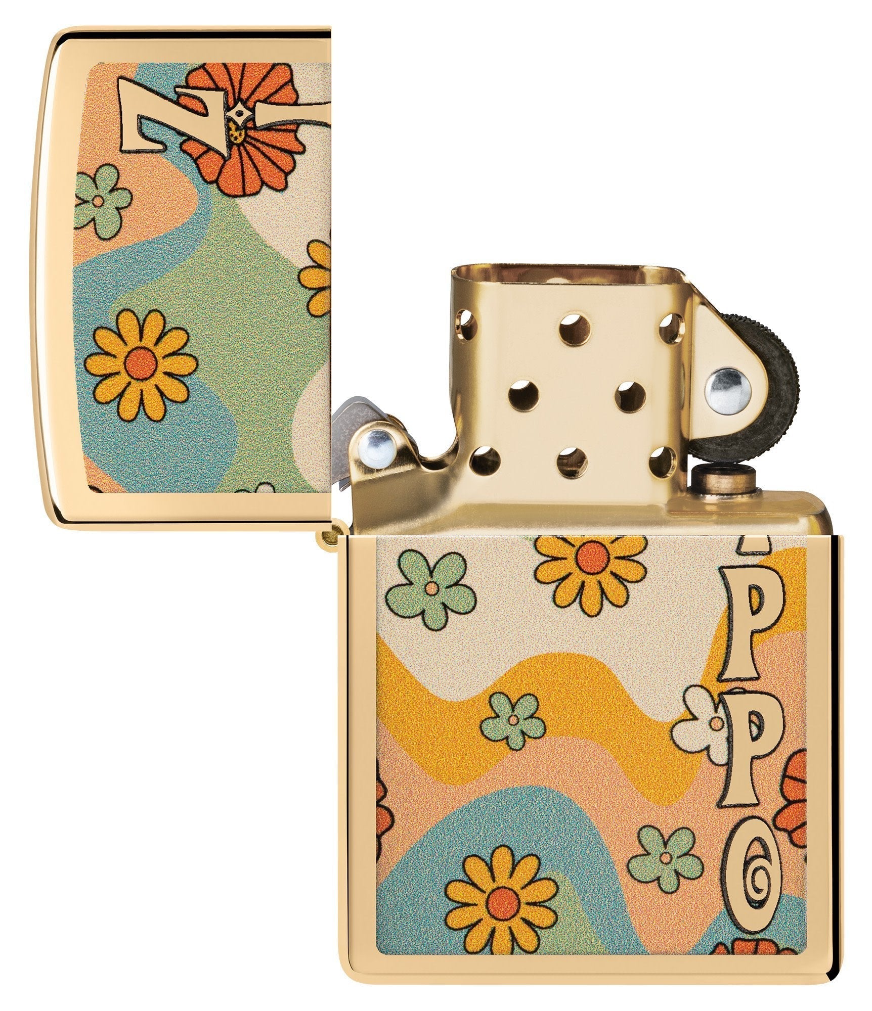 Zippo Flower Power Design 48503