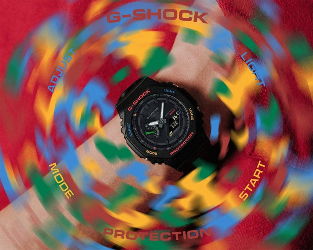 G-SHOCK GA-B2100FC-1ADR Octagonal Bezel Bluetooth