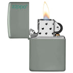 Classic Sage Zippo Logo - 49843ZL