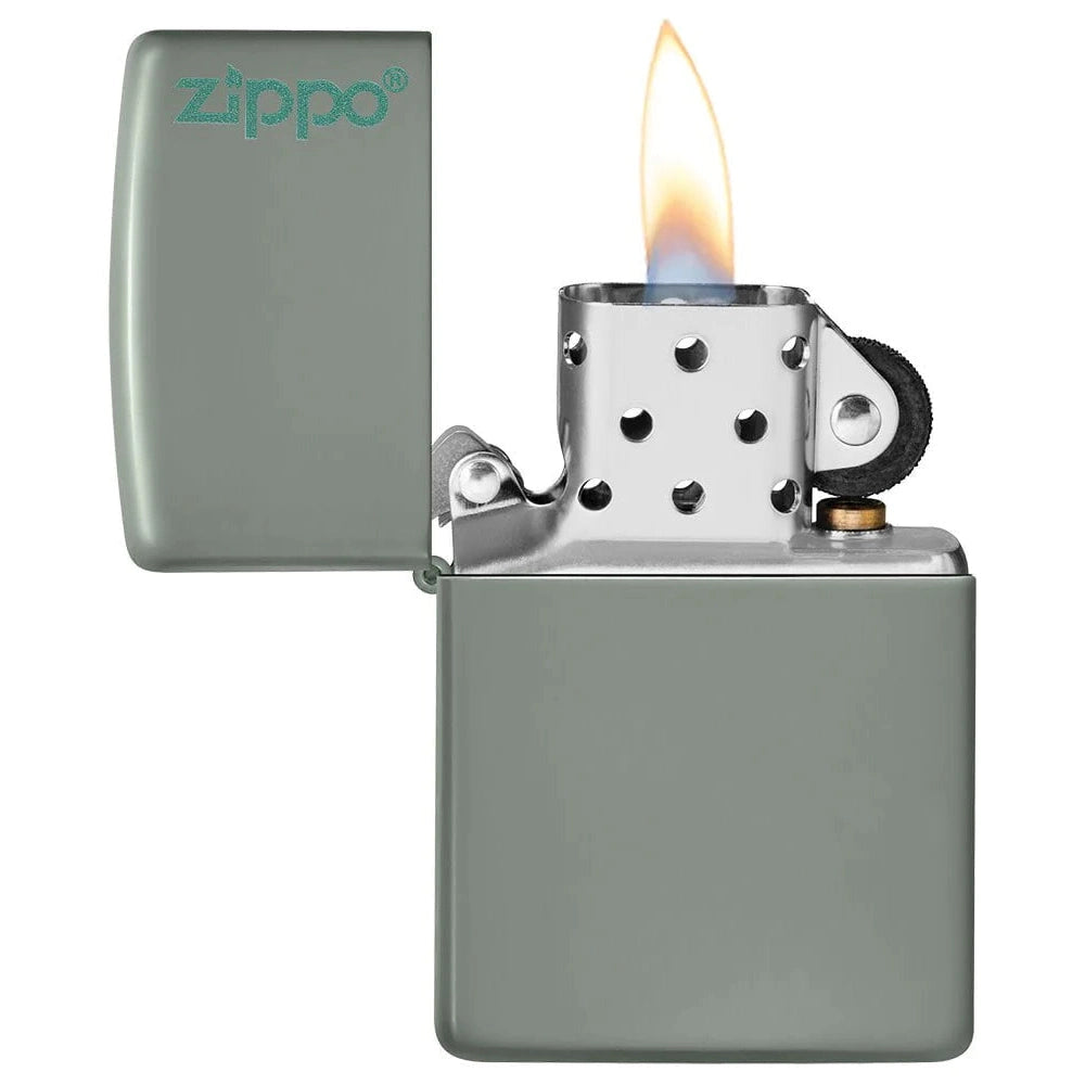 Classic Sage Zippo Logo - 49843ZL
