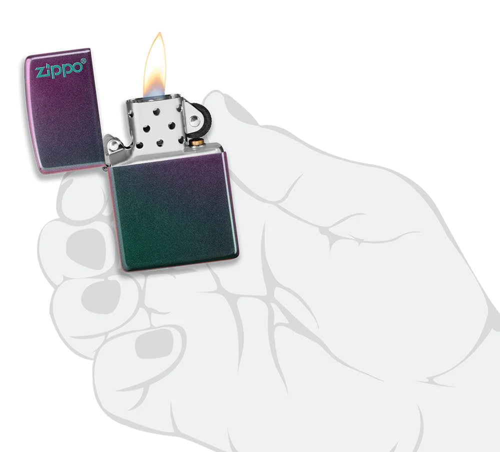 Classic Iridescent Zippo Logo - 49146ZL
