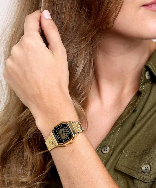 CASIO LA680WGA-1DF Vintage Women Watch