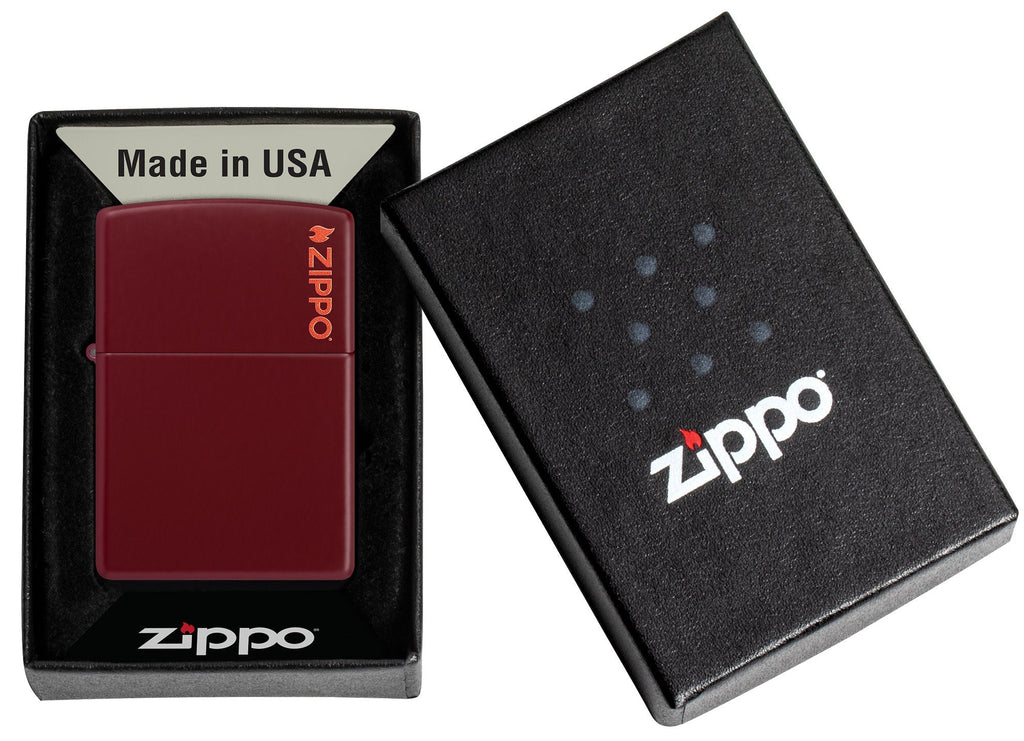 Classic Merlot Zippo Logo 46021ZL