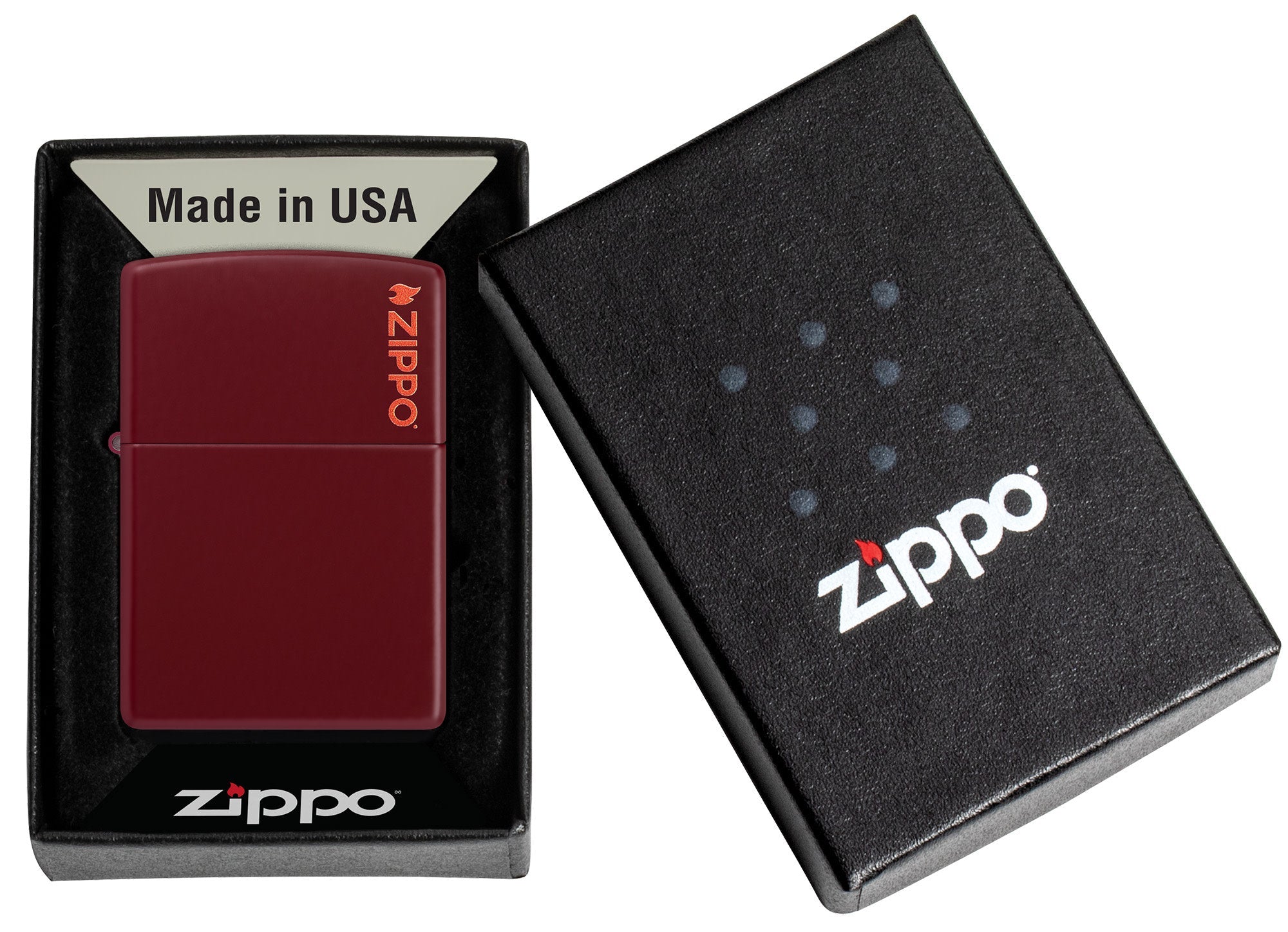 Classic Merlot Zippo Logo 46021ZL