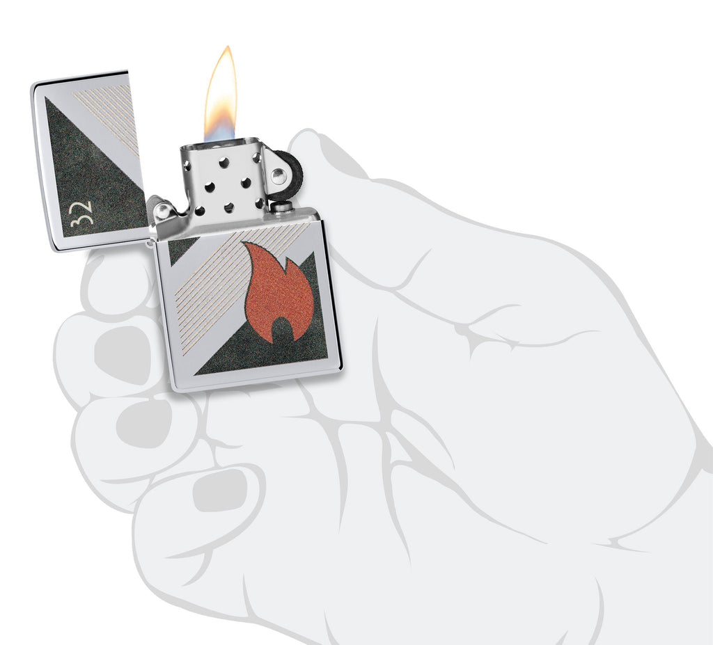 Zippo 32 Flame Design 48623