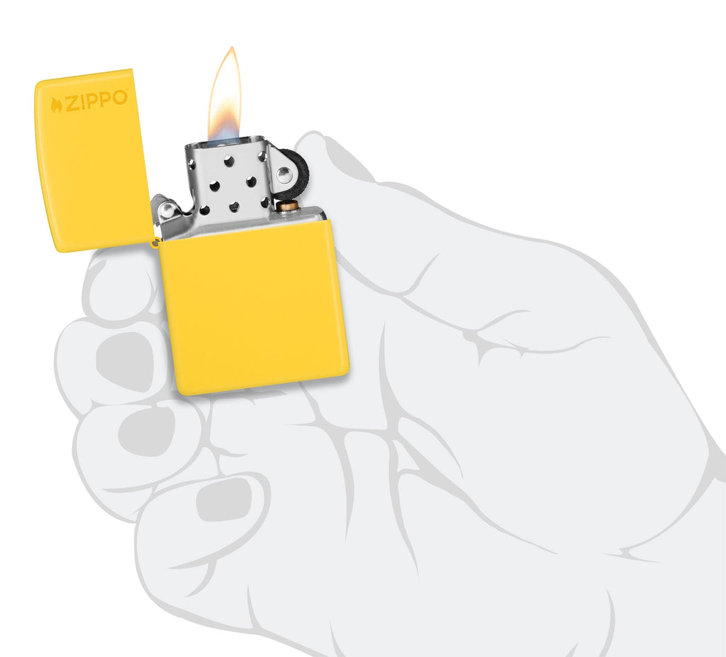Classic Sunflower Zippo Logo 46019ZL