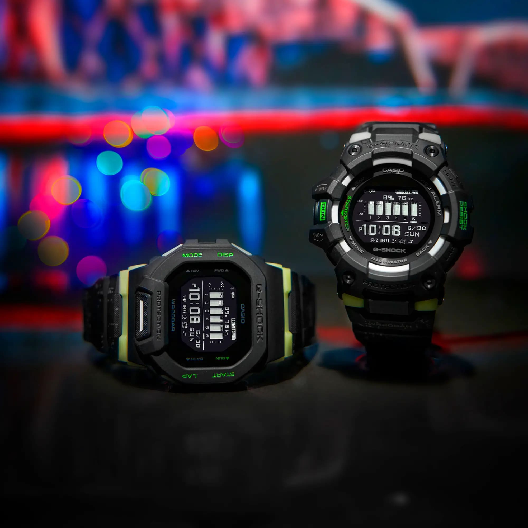 G-SHOCK GBD-200LM-1DR G-SQUAD Bluetooth