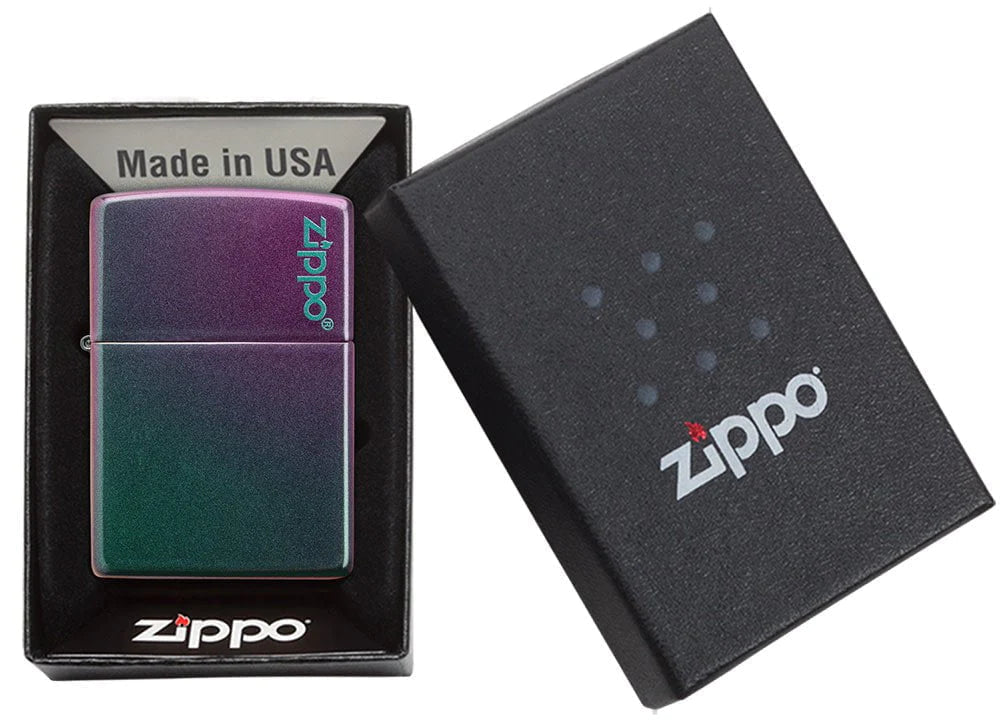 Classic Iridescent Zippo Logo - 49146ZL