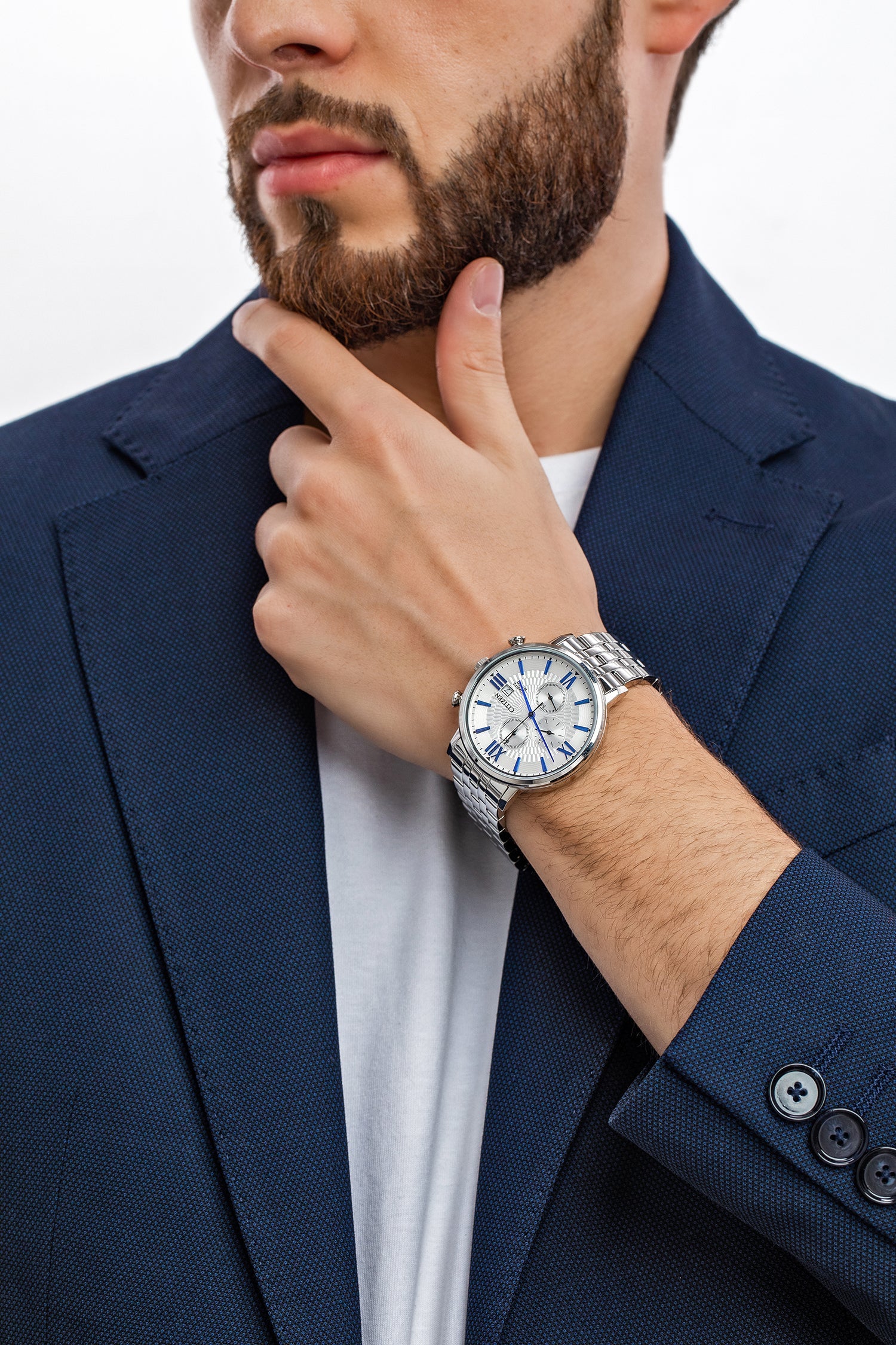 CITIZEN AN3610-71A Quartz Chronograph