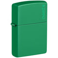 Classic Grass Green Matte Zippo Logo 48629ZL